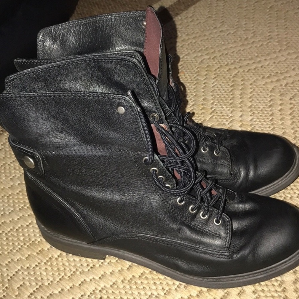 Lucky Brand Combat Boots